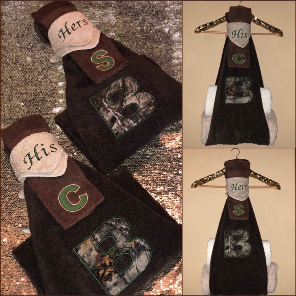 Personalized Bath Towel Set